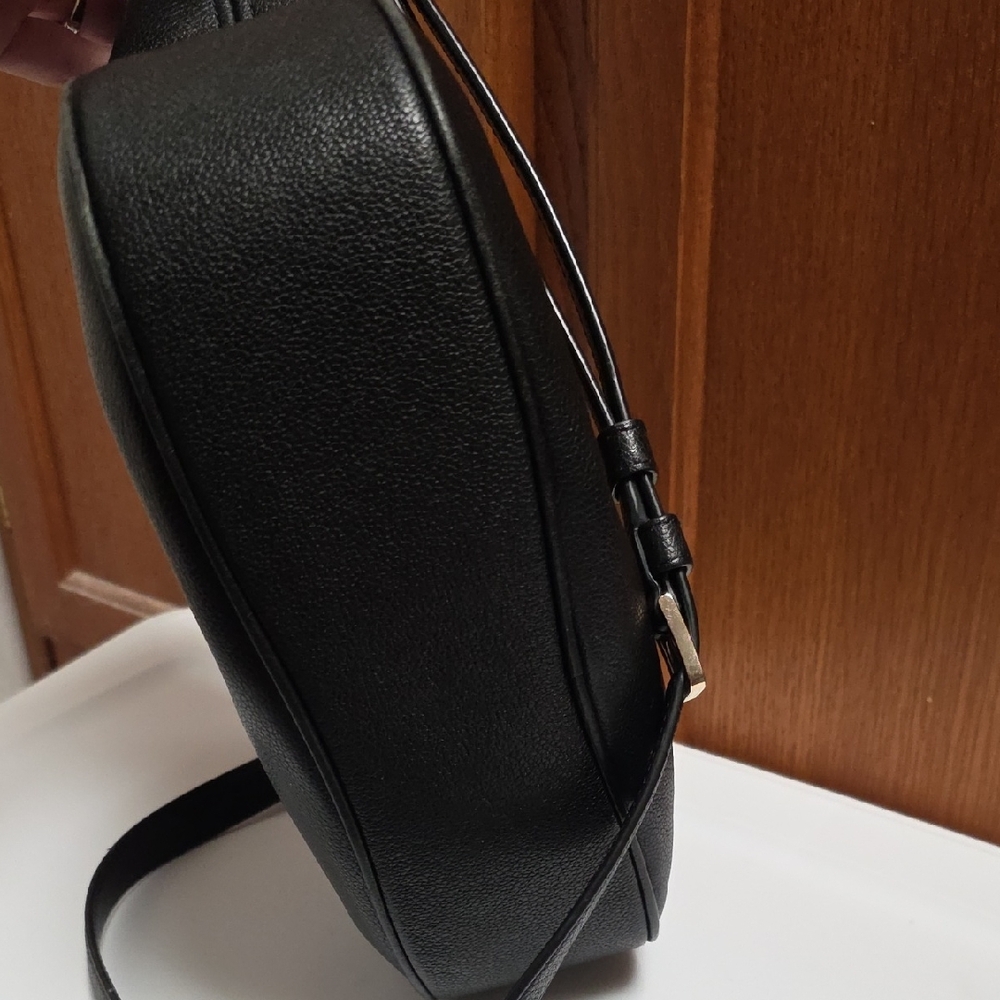 Kate Spade Black Pebbled Leather Crossbody with 2 Different Straps - Picture 9 of 16